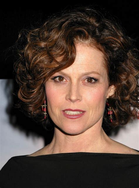 sigourney weaver short hair|More.